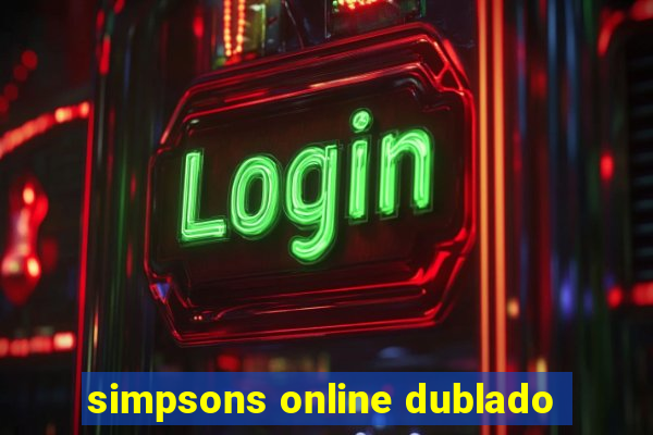 simpsons online dublado